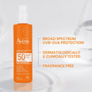 AVENE Sunsitive SS SPF50+ A/Spr200ml