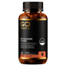 GO Healthy GO Calcium & Vitamin K2 Supplement 1-A-Day 60 Caps