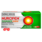 NUROFEN Zavance Mini Liquid Caps 32s