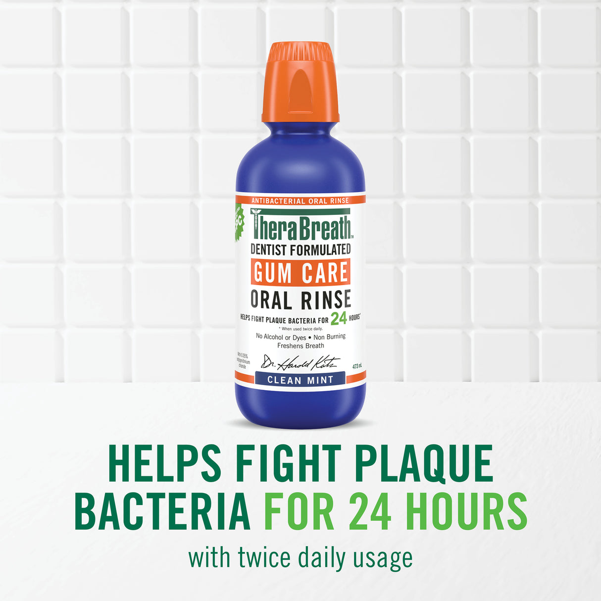 TheraBreath Oral Rinse Gumcare 473ml