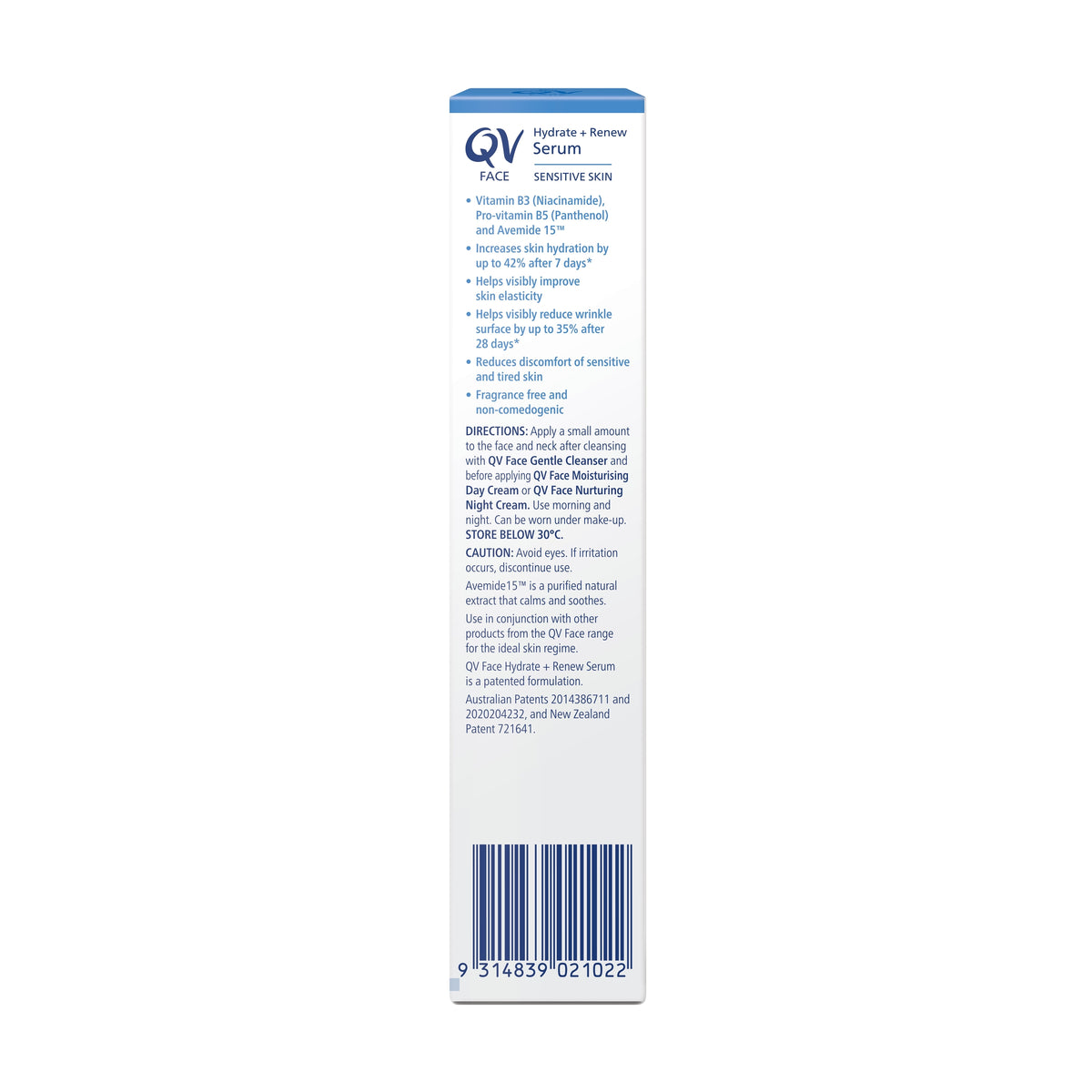 EGO QV Face Hydrate & Renew Ser 30g