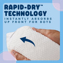 Huggies Ultra Dry Nappies Boys Size 6 (16kg+) 30 Pack