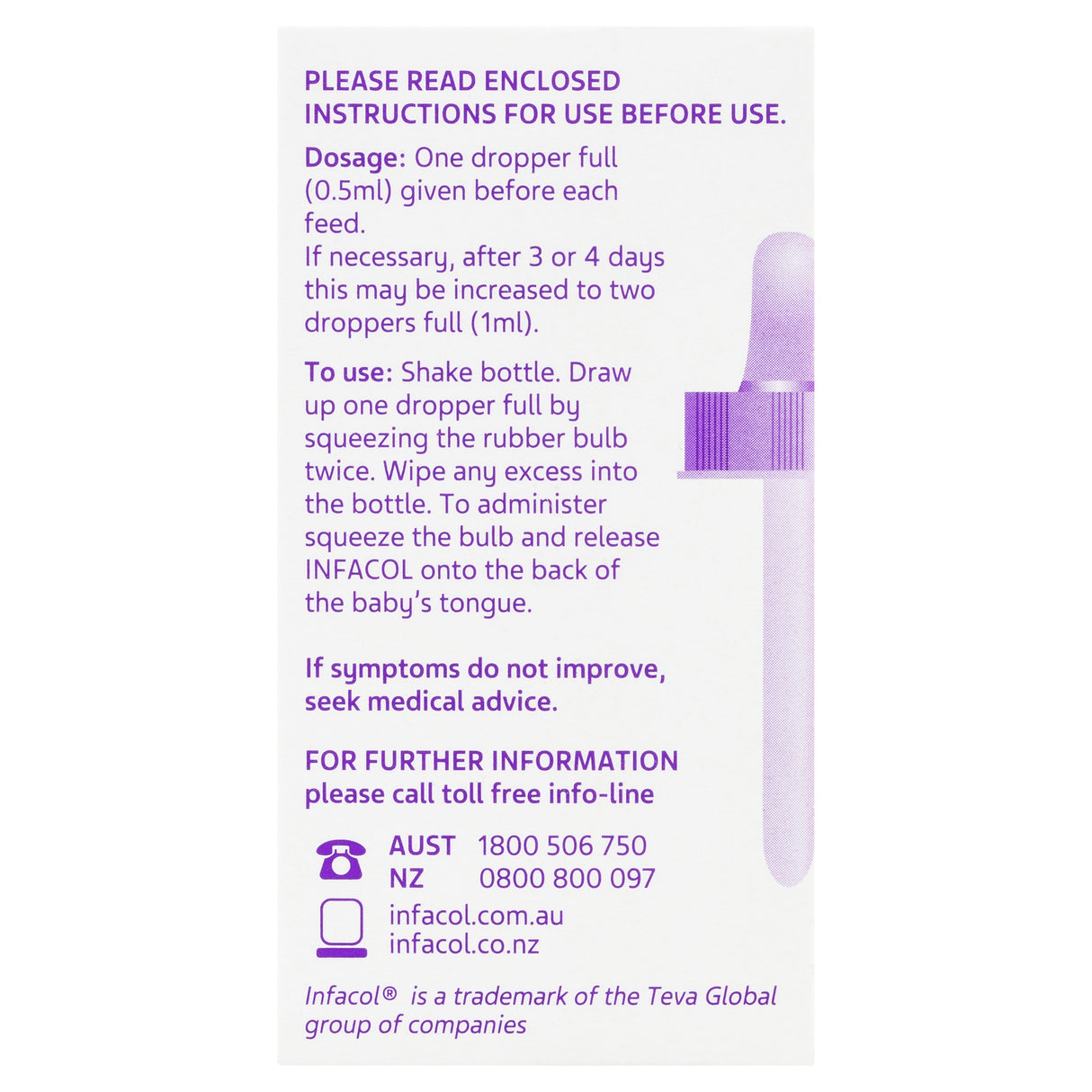Infacol Simethicone 40mg Orange 50mL