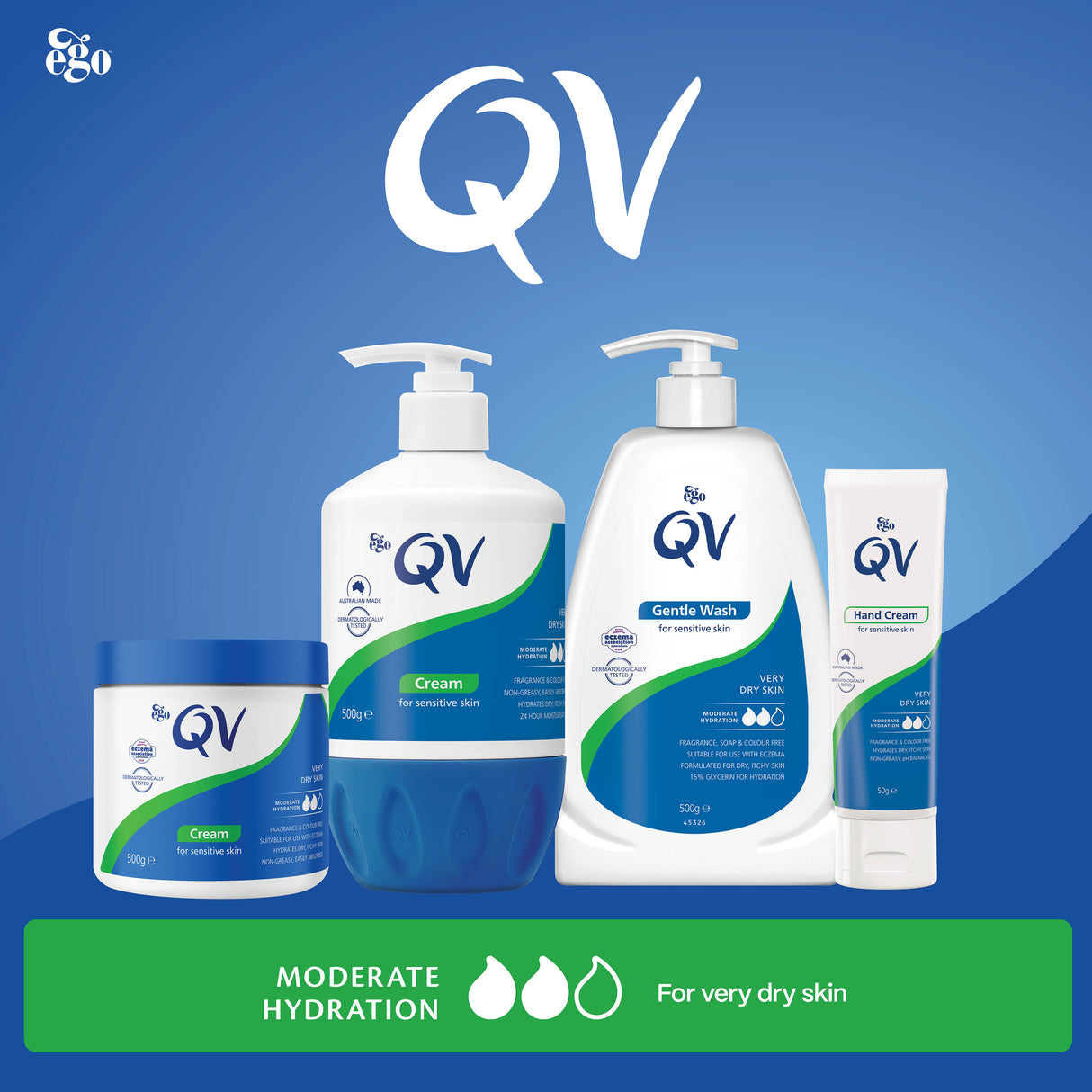 Ego QV Moisturising Cream 1kg
