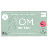TOM Organic 16 Regular Organic Cotton Tampons