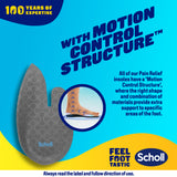 Scholl In-Balance Heel Orthotic Insole Medium Size 7 - 8.5