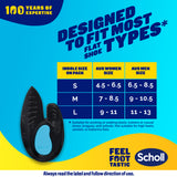 Scholl In-Balance Heel Orthotic Insole Medium Size 7 - 8.5
