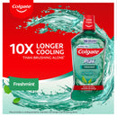 Colgate Plax Antibacterial Mouthwash 500mL, Alcohol Free, Freshmint, Bad Breath Control