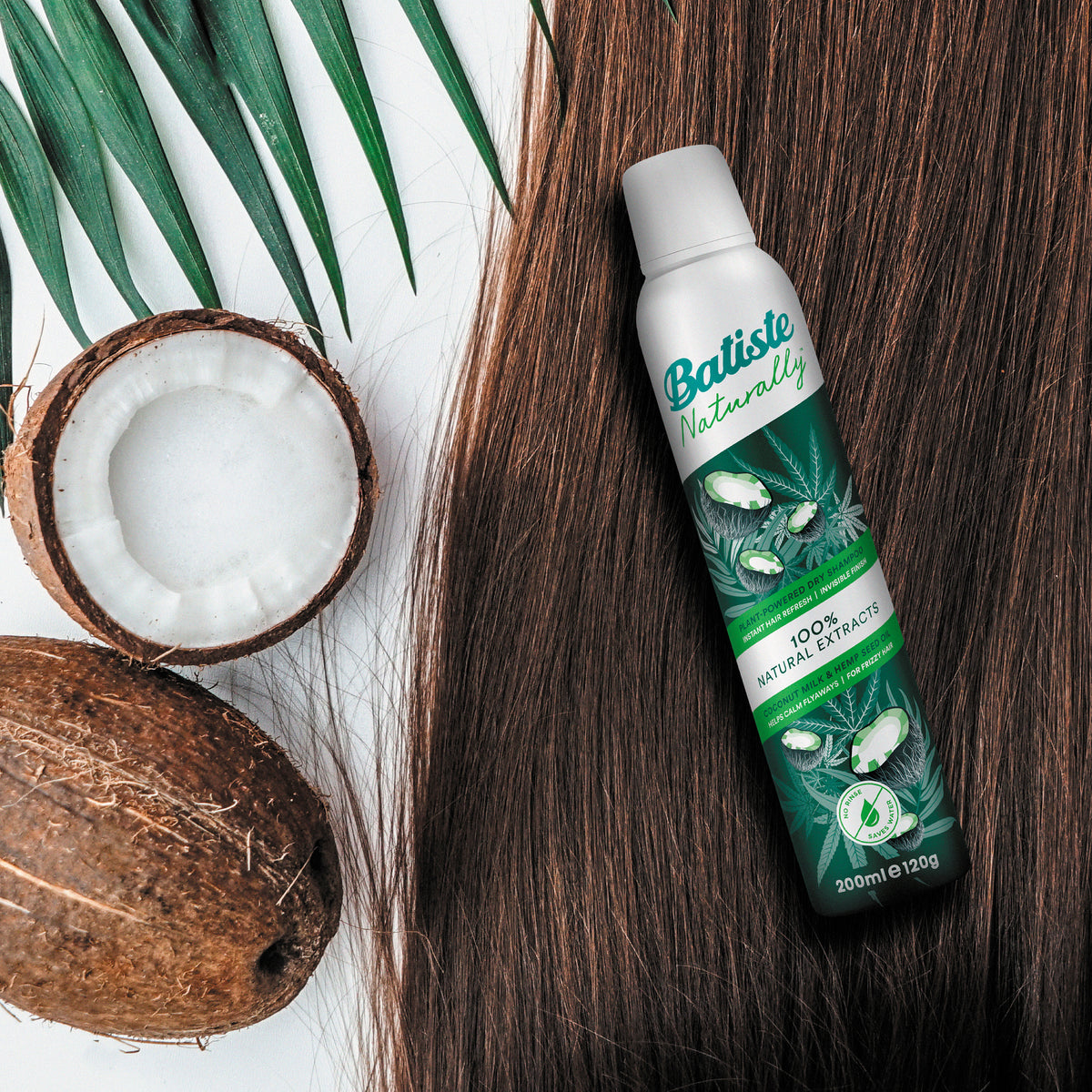 Batiste Dry Shampoo Coconut Milk & Hemp 200ml
