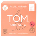 TOM Organic Ultra Thin Liners with Organic Cotton 26 Pack