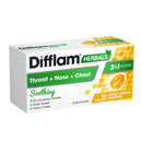 DIFFLAM Loz Herb Hny Lmn Menthol 32s