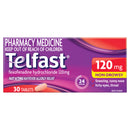 TELFAST Tablets 120mg 30s