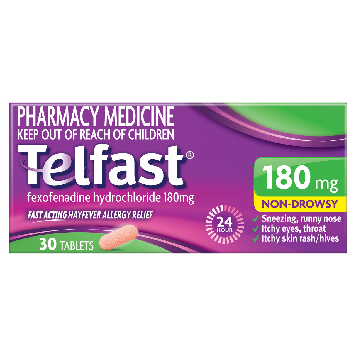 TELFAST 180mg 30s