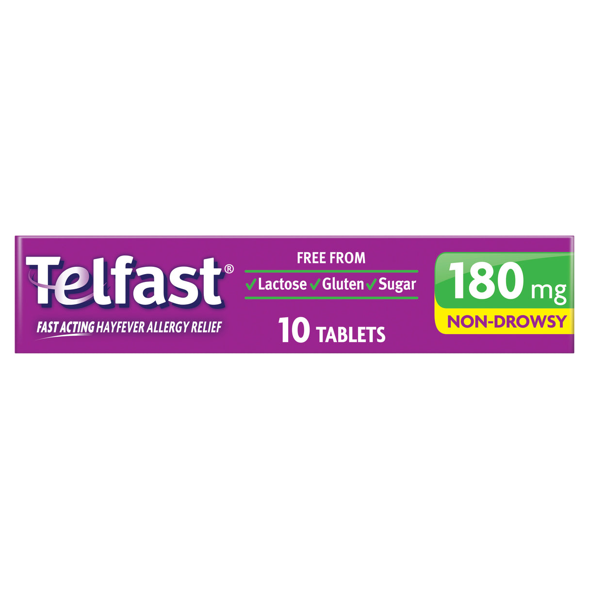 TELFAST 180mg Tabs 10s