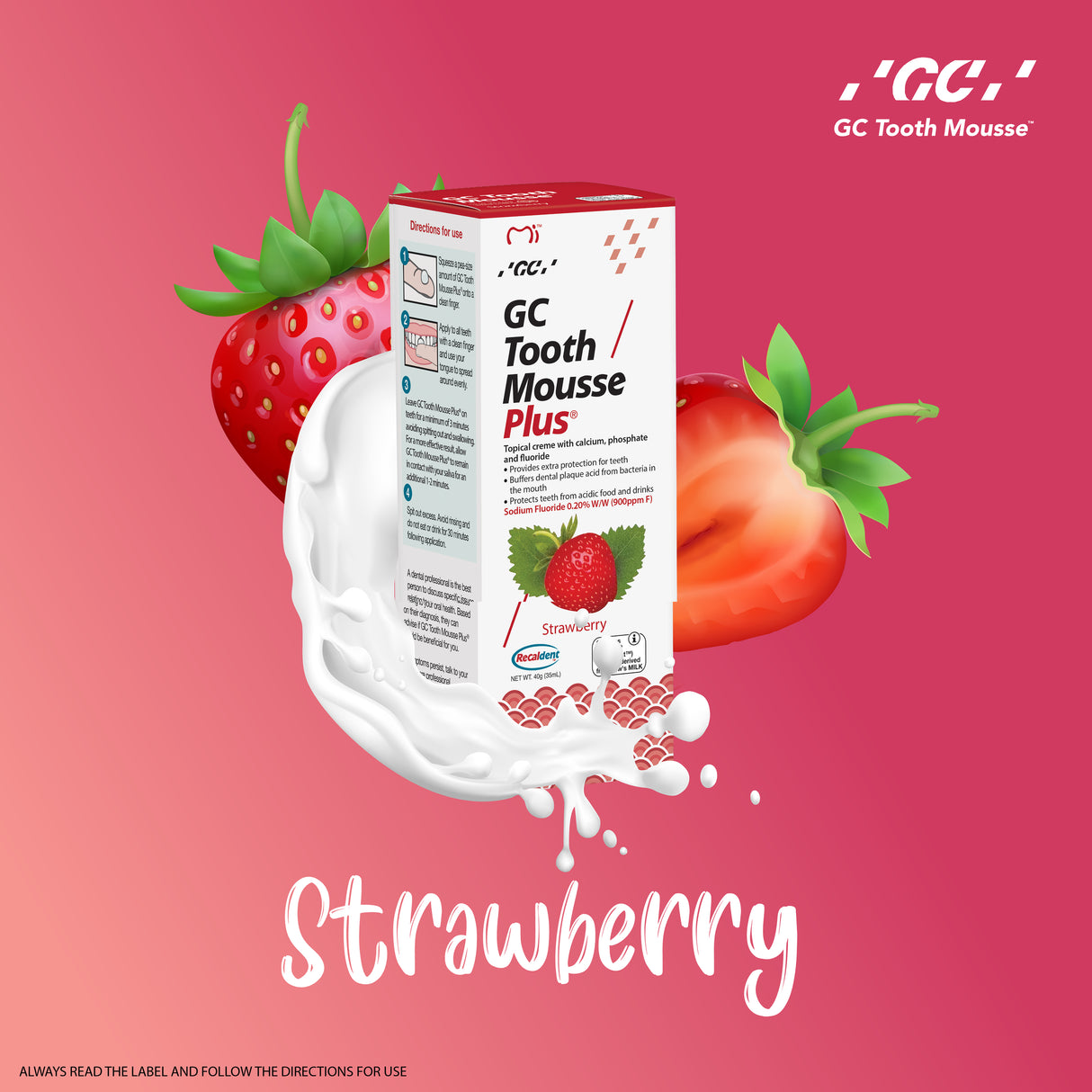 GC Tooth Mousse™ Plus Strawberry