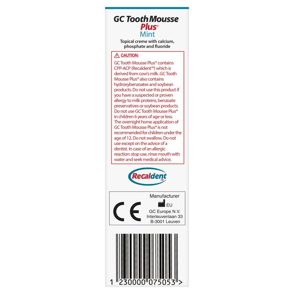 GC Tooth Mousse™ Plus Mint
