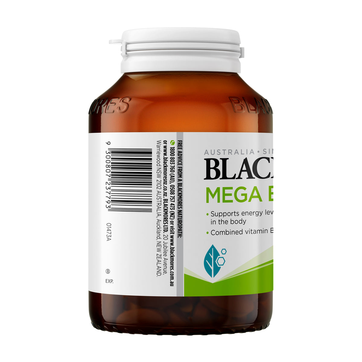 Blackmores Mega B Complex Tabs 200s