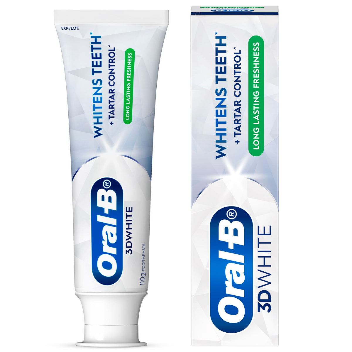 Oral-B 3-in-1 Whitening Long Lasting Freshness 110 g