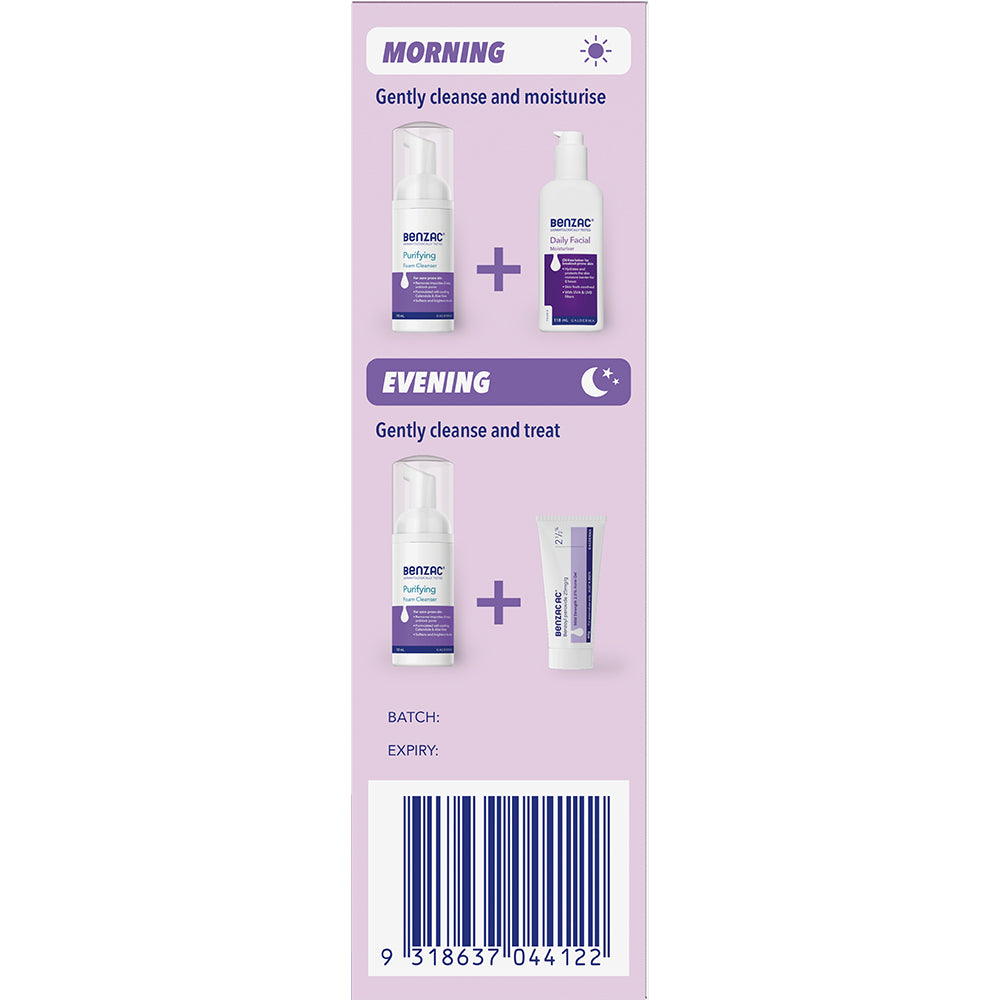 Benzac Clear Skin Acne Control Kit