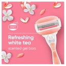 GILLETTE Venus Comfort Glide White Tea Razor