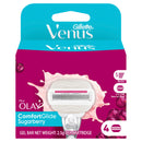 Gillette Venus Comfort Glide Sugarberry Cartridge 4Pack