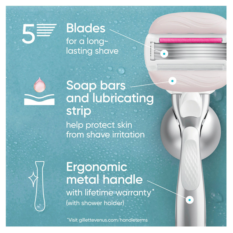 Gillette Venus Comfort Glide Sugarberry Cartridge 4Pack