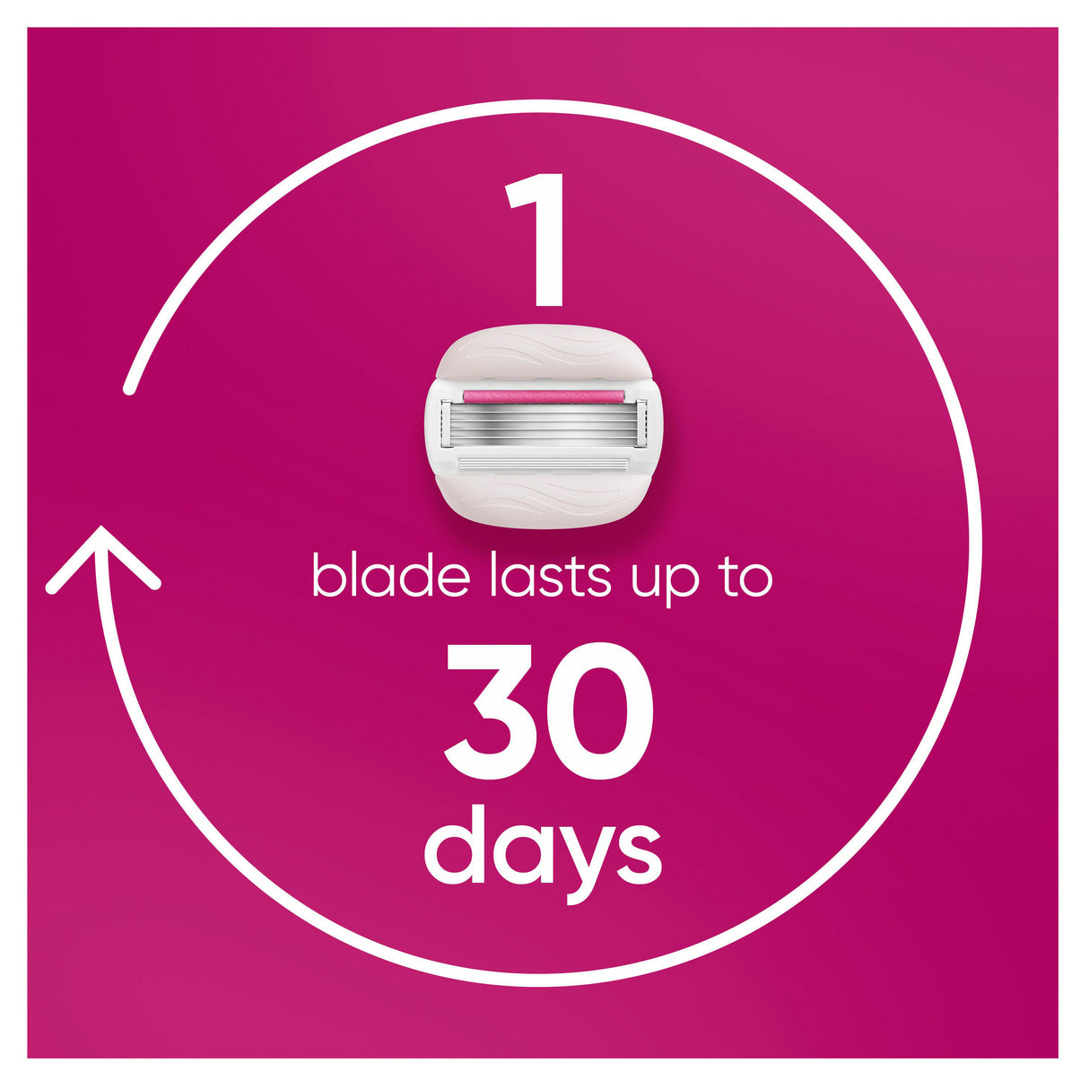 Gillette Venus Comfort Glide Sugarberry Cartridge 4Pack