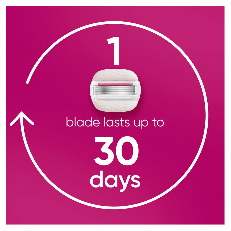 Gillette Venus Comfort Glide Sugarberry Cartridge 4Pack