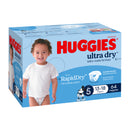 Huggies Ultra Dry Nappies Boys Size 5 (13-18kg) 64 Pack