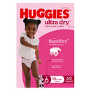 Huggies Ultra Dry Nappies Girls Size 6 (16+kg) 60 Pack