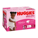 Huggies Ultra Dry Nappies Girls Size 6 (16+kg) 60 Pack