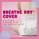 Huggies Ultra Dry Nappies Girls Size 6 (16+kg) 60 Pack