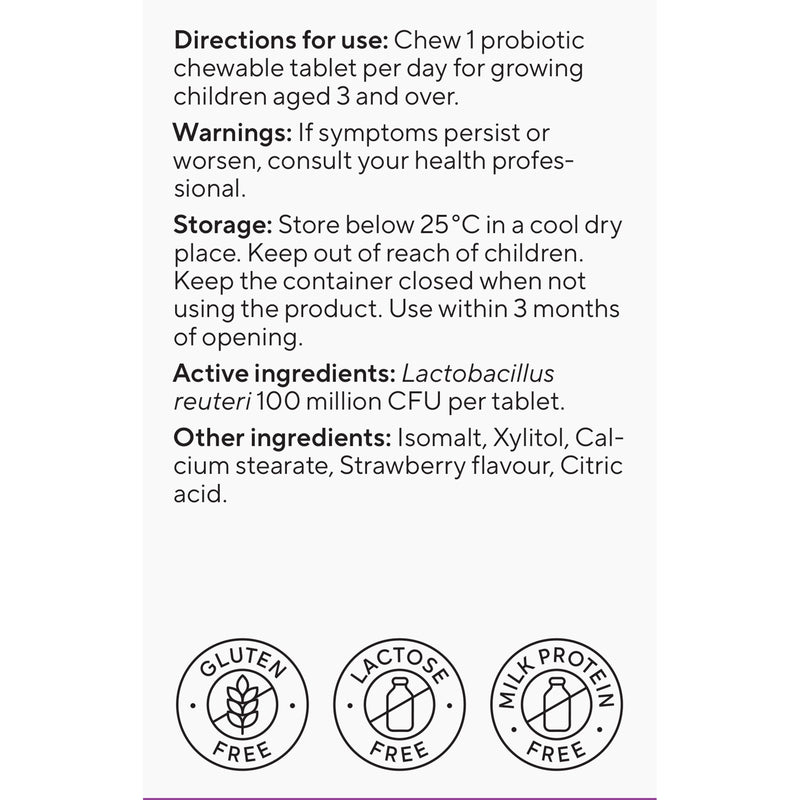 BioGaia Protectis K/Chew Strawb 30s