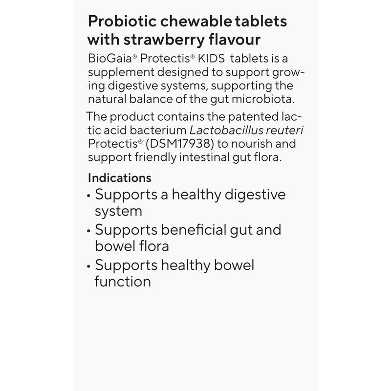 BioGaia Protectis K/Chew Strawb 30s