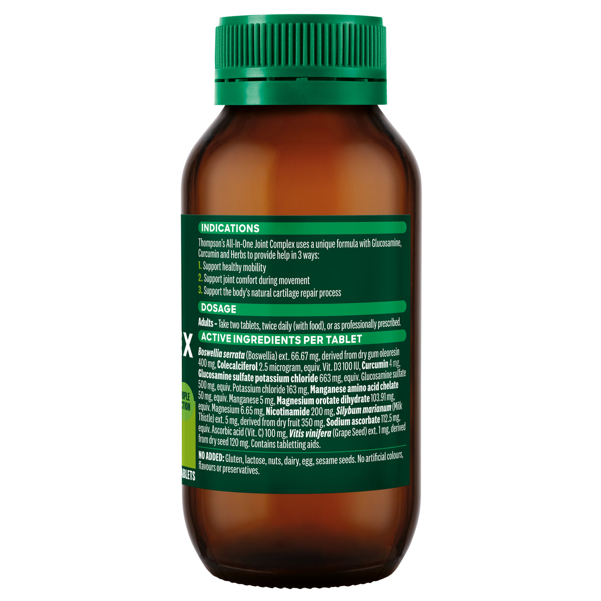 Thompson's All-in-One Joint Health Supplement 120 tablets