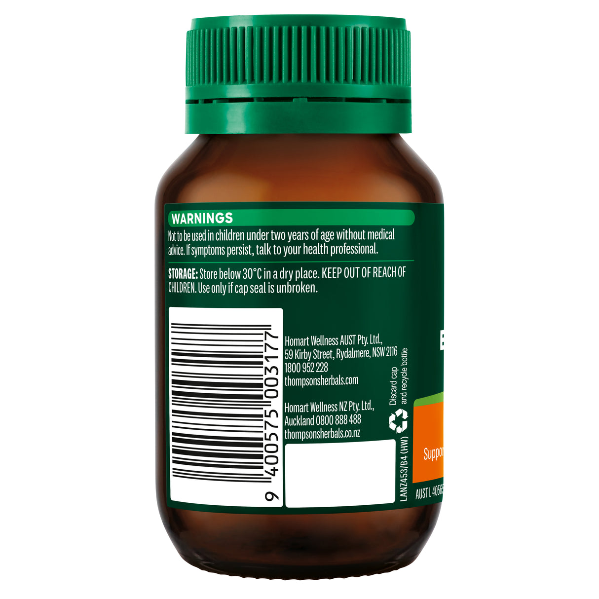 Thompson's One-A-day Echinacea 4000 60 Tablets