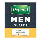 Depend Incontinence Guards Men 12 Pack