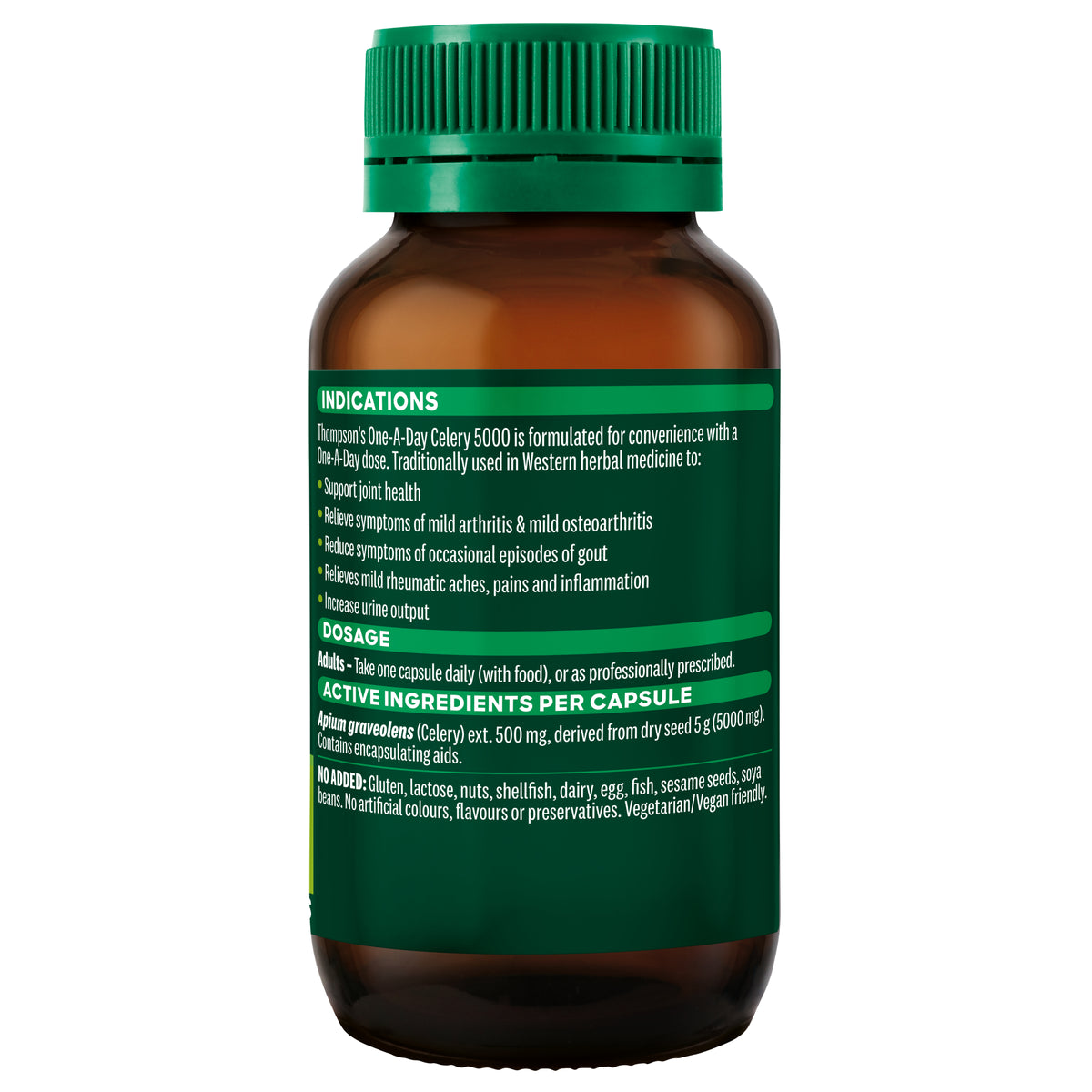 Thompson's One-A-Day Celery 5000 60 Capsules
