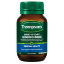 Thompson's One-a-Day Ginkgo 6000 60 Capsules