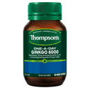 Thompson's One-a-Day Ginkgo 6000 60 Capsules