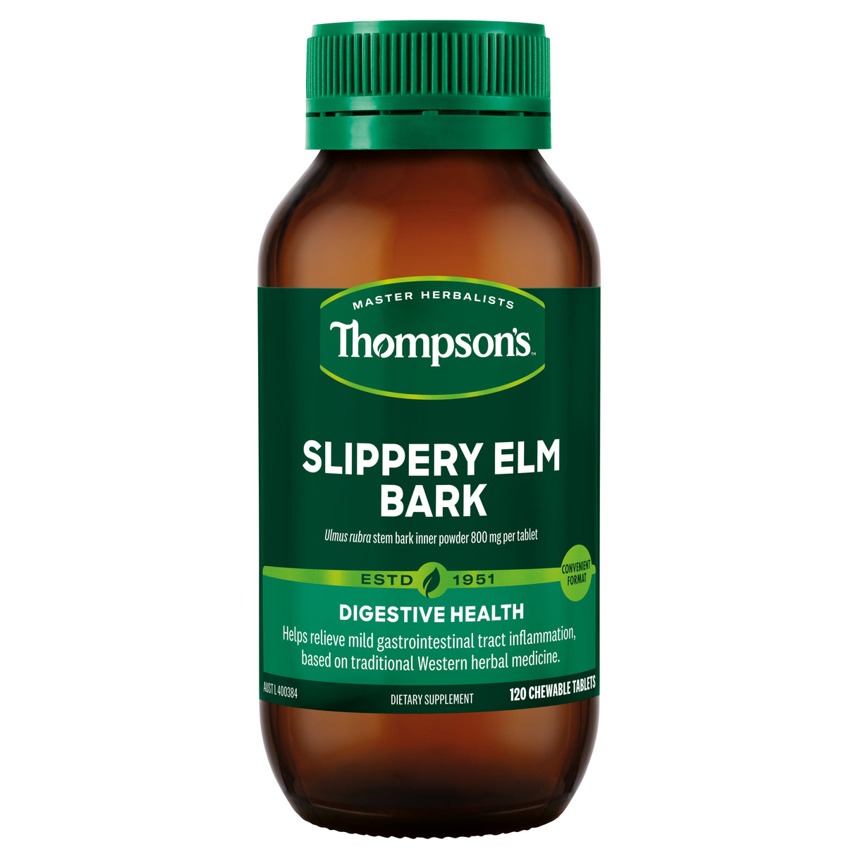 Thompson's Slippery Elm Bark 120 Tablets