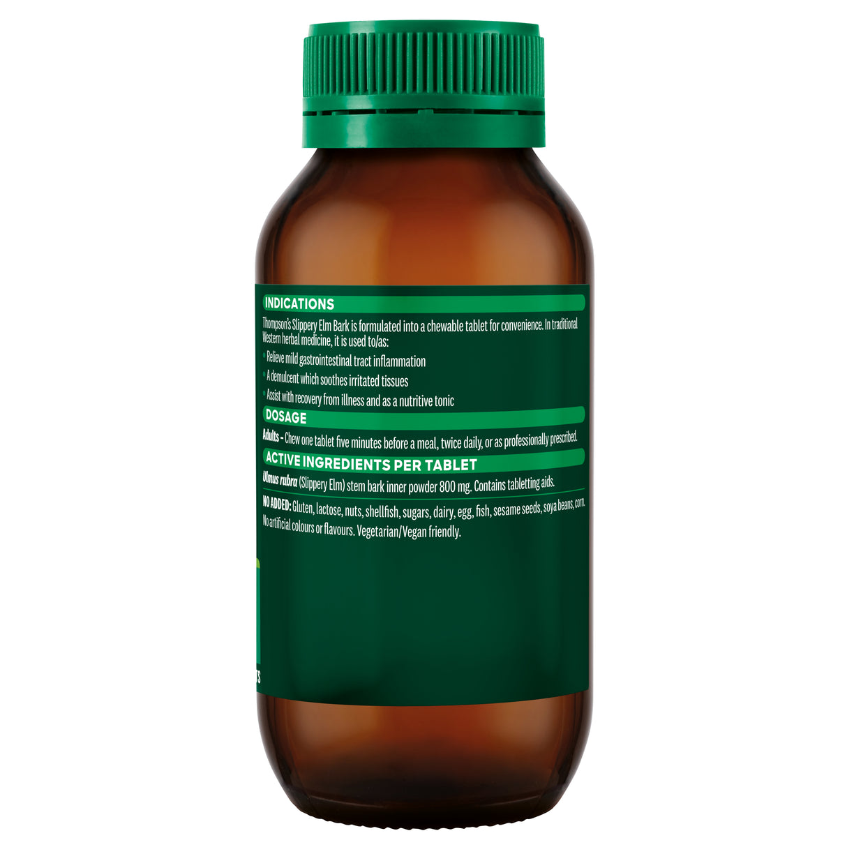Thompson's Slippery Elm Bark 120 Tablets