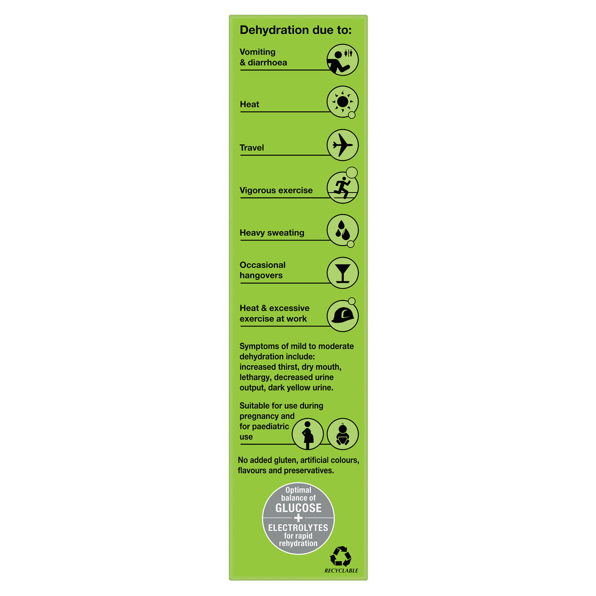 Hydralyte Effervescent Tablets Lemon Lime 20s
