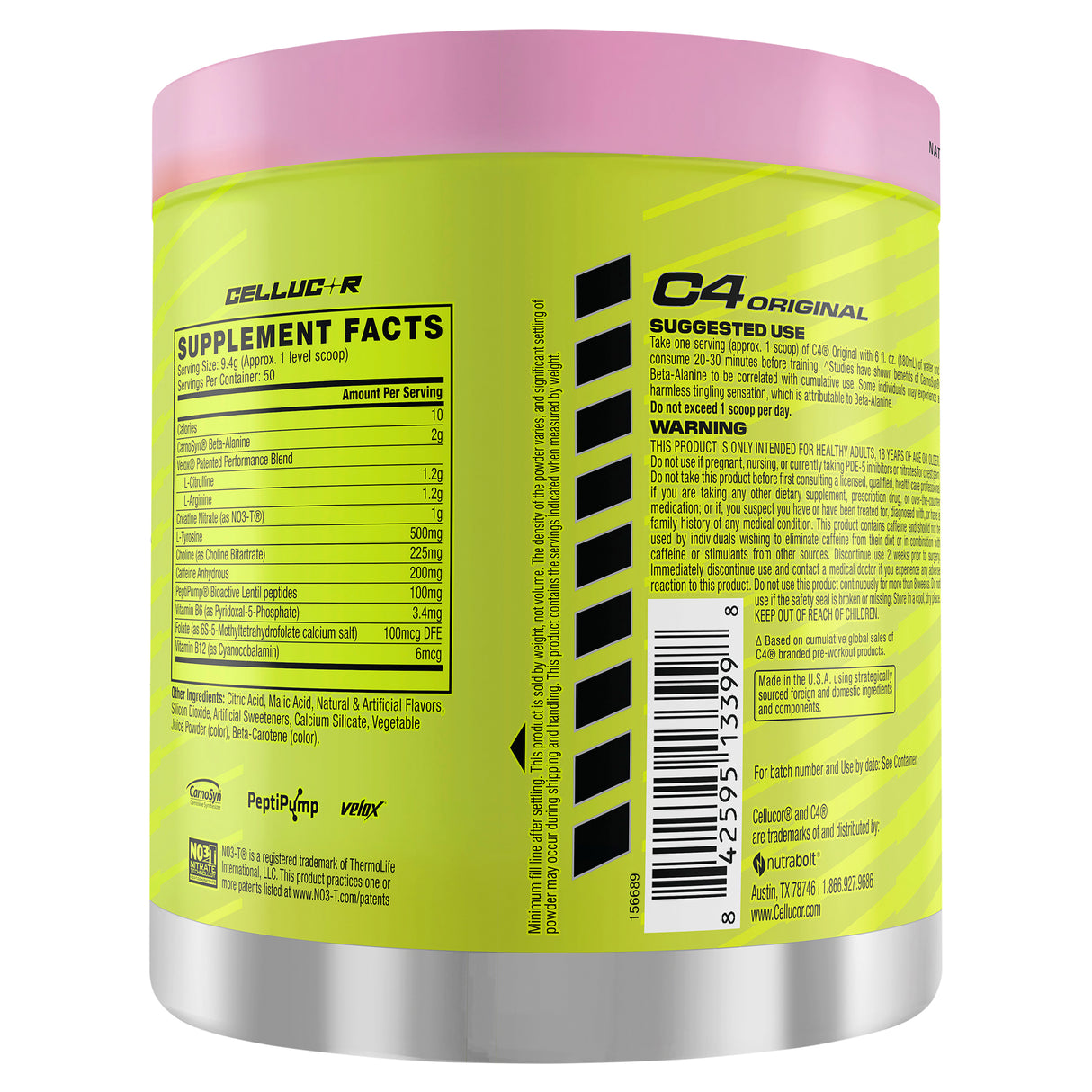 Cellucor C4 Original 50 Servings Pink Lemonade 470g