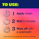 NAIR Bladeless Shave Rosewater 142g