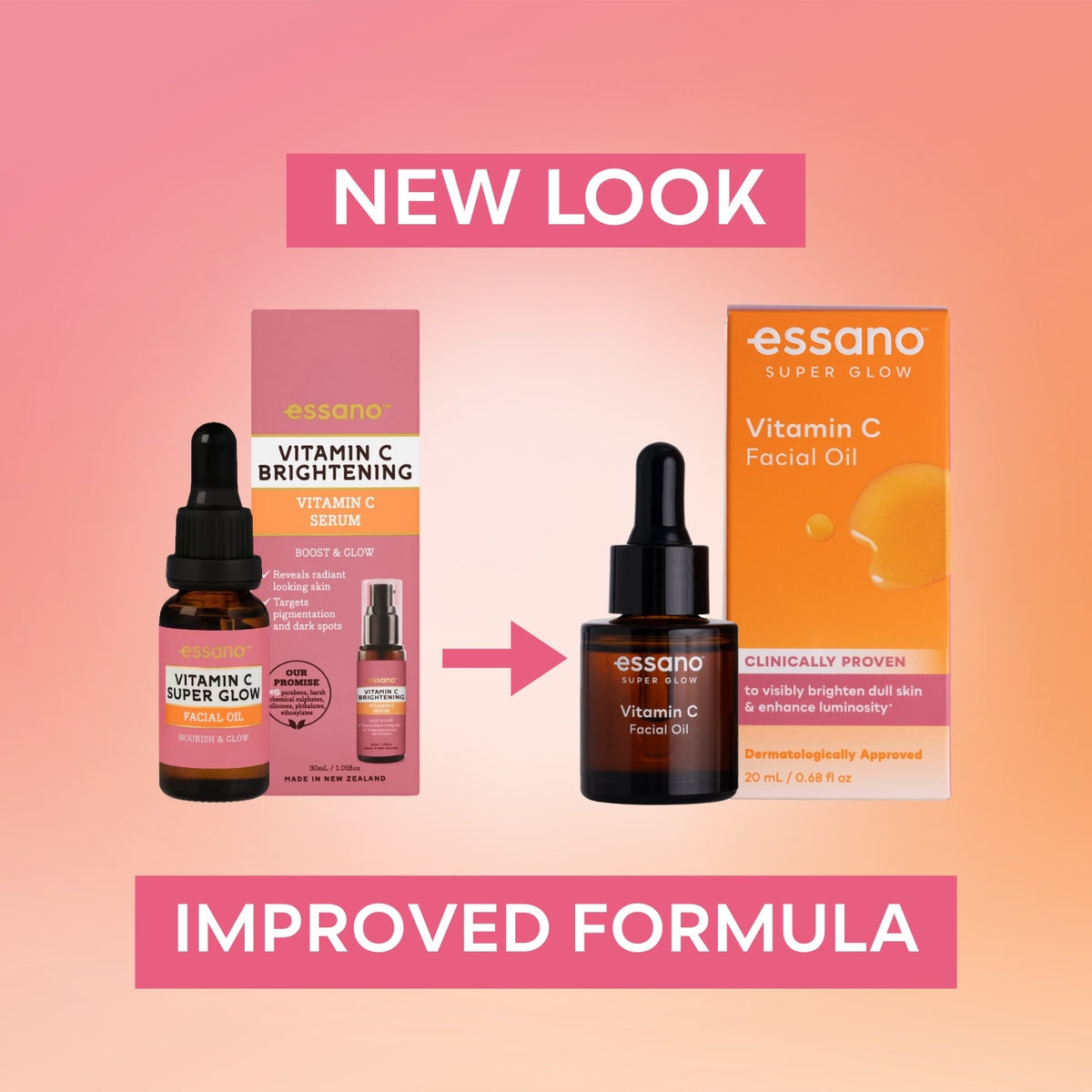 Essano Vitamin C Super Glow Facial Oil 20ml