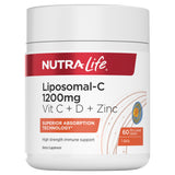 Nutra Life Liposomal-C 1200 Vitamin C+Zinc+D 60tabs