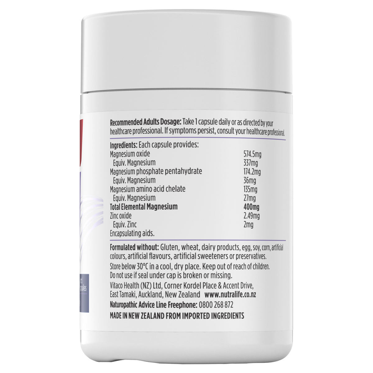 Nutra-Life Magnesium Complete Forte 60 Capsules