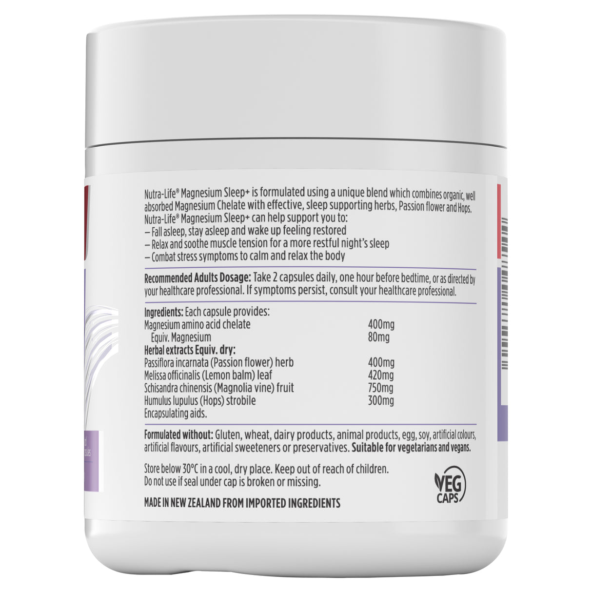 Nutra Life Magnesium Sleep + 60 caps