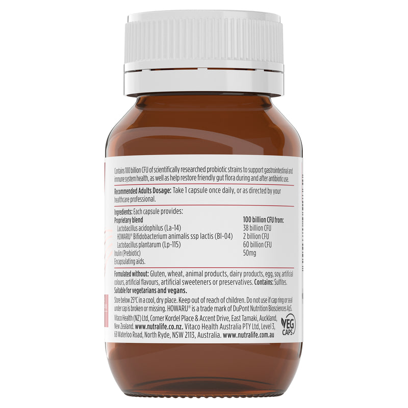 Nutra-Life ProBiotica Ultra Strength 100 billion 30 Capsules